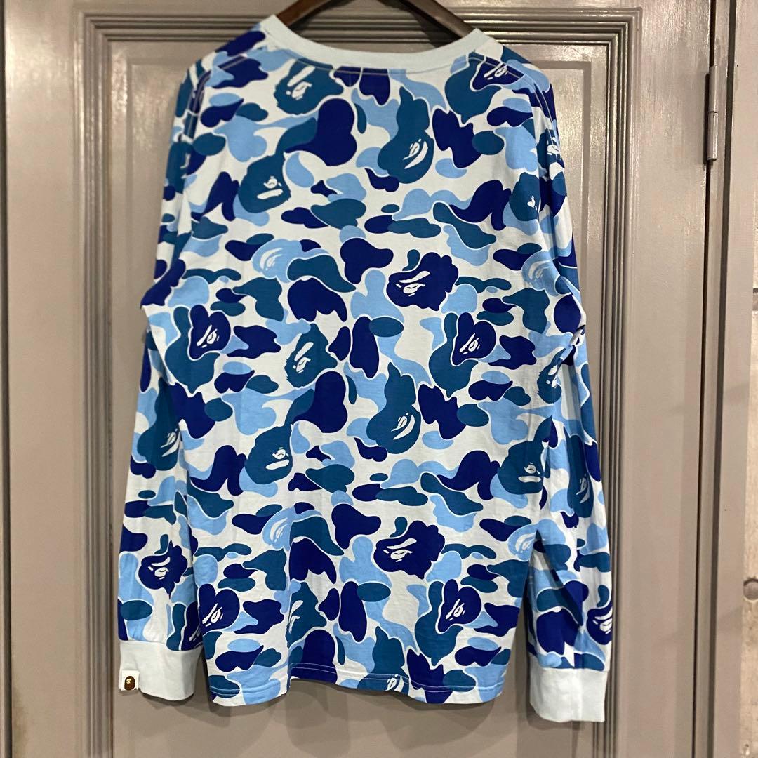 トップス A BATHING APE COLLEGE L/S TEE size XL