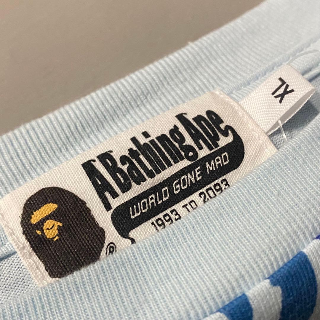 トップス A BATHING APE COLLEGE L/S TEE size XL