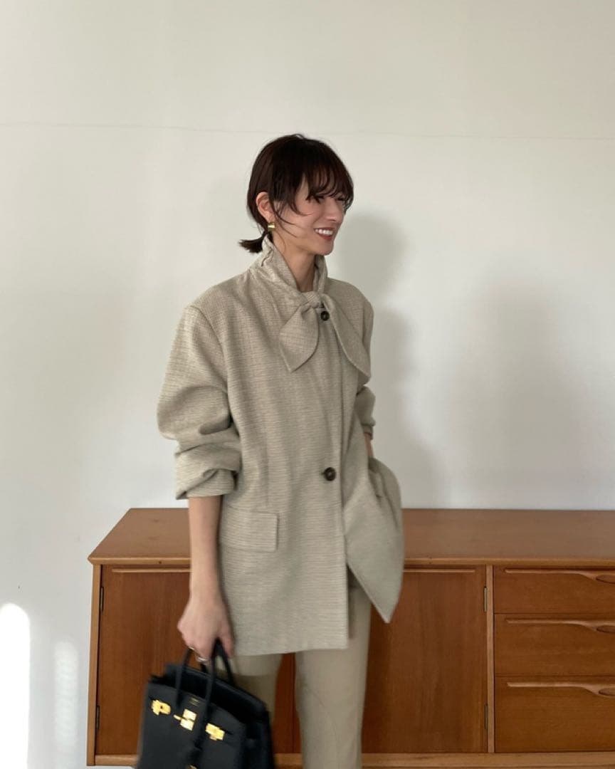 クラネ正規品❗️新品紙タグ付き⭐️BOW TIE ARRANGE JACKET