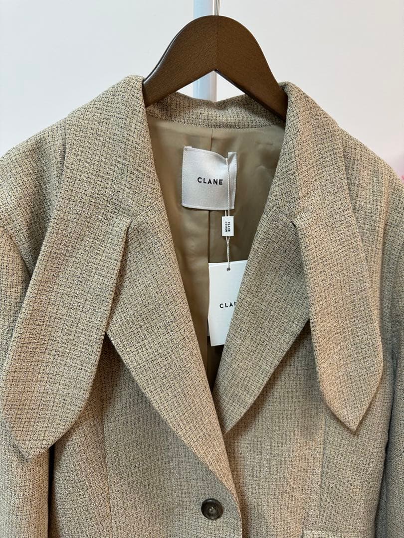 クラネ正規品❗️新品紙タグ付き⭐️BOW TIE ARRANGE JACKET