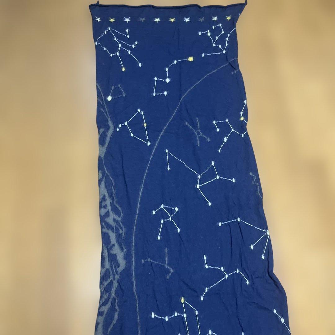 【希少】【超美品】Kapital ストールマフラー ➁ 星座