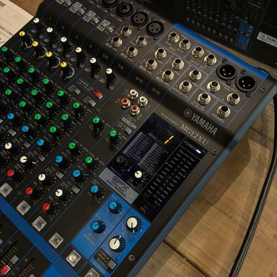 【即決可】YAMAHA MG12XU アナログミキサー(送料込)