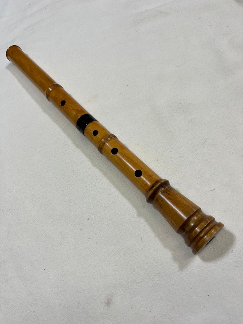 尺八　1尺8寸菅 銘胡蝶　完全調律菅 胡蝶 (楓)