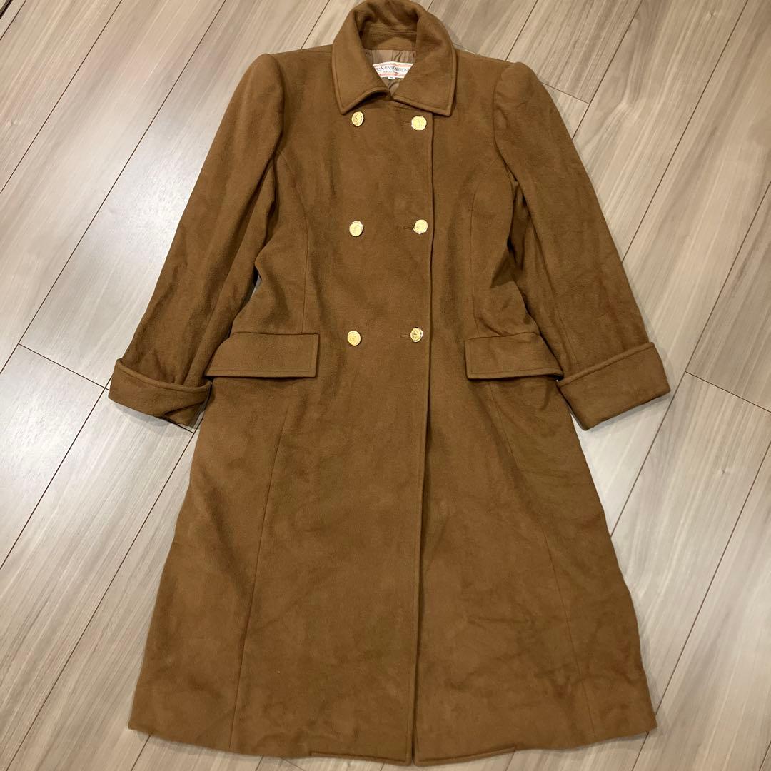 YVES SAINT LAURENT イヴサンローラン カシミヤ　ロングコート