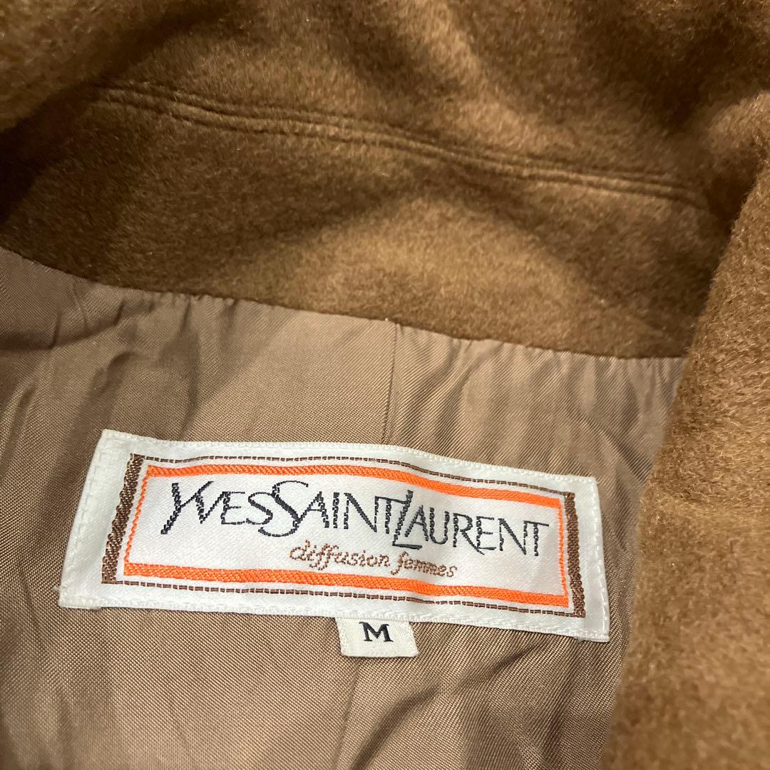 YVES SAINT LAURENT イヴサンローラン カシミヤ　ロングコート