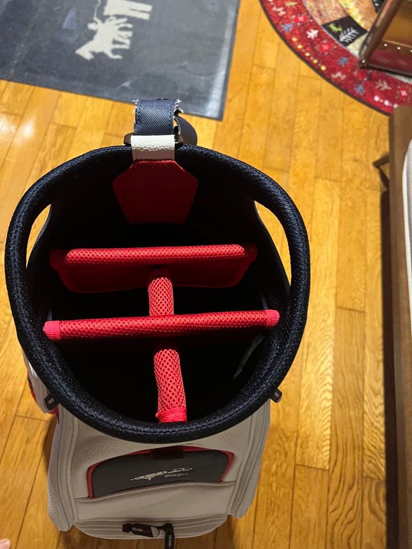 BEAMS GOLF キャディバッグ 2 現行モデル　ウッド3点とパターカバー付
