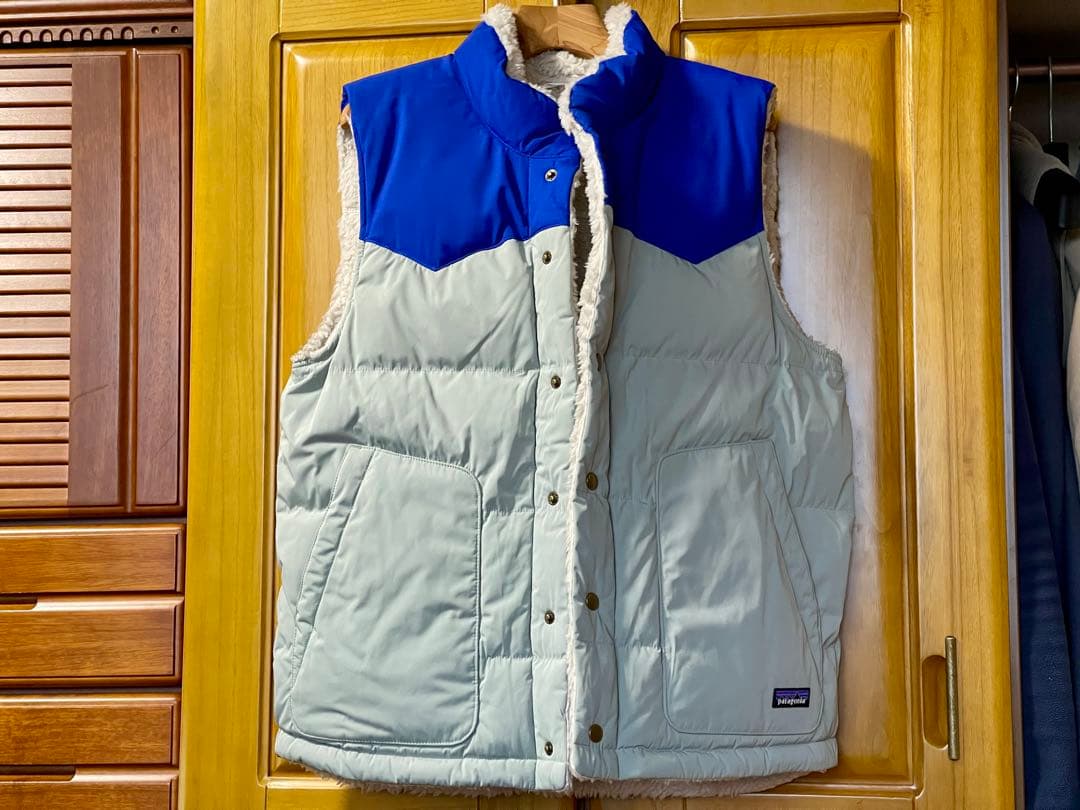 patagonia パタゴニア　メンズ　リバーシブル　ビビー　ダウンベスト　L