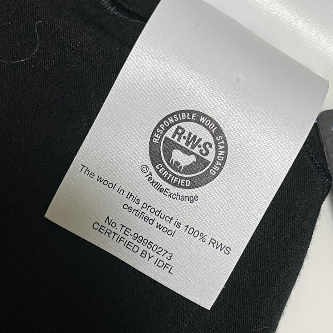 未使用タグ付き　アークテリクス　ロー ライトウェイト ウール トーク　ブラック