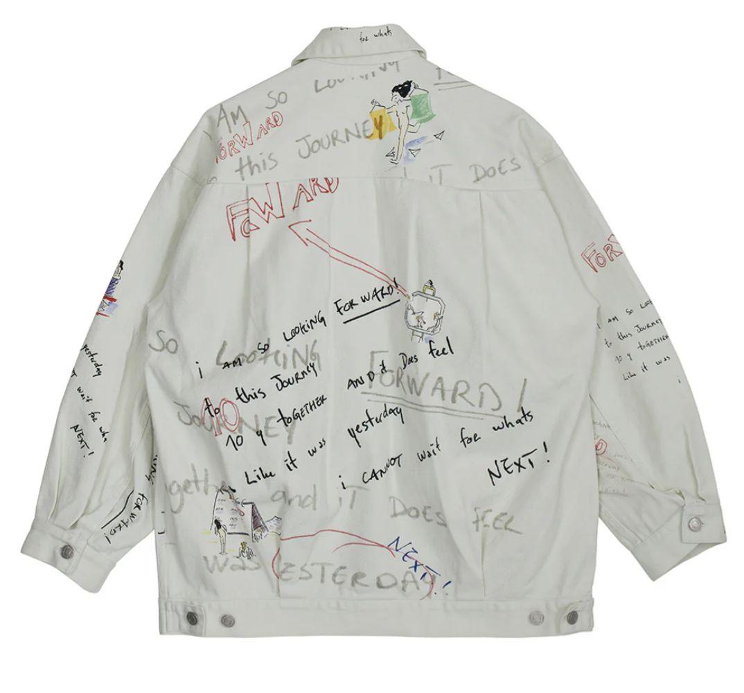 アメリヴィンテージ　ホワイトデニムジャケット