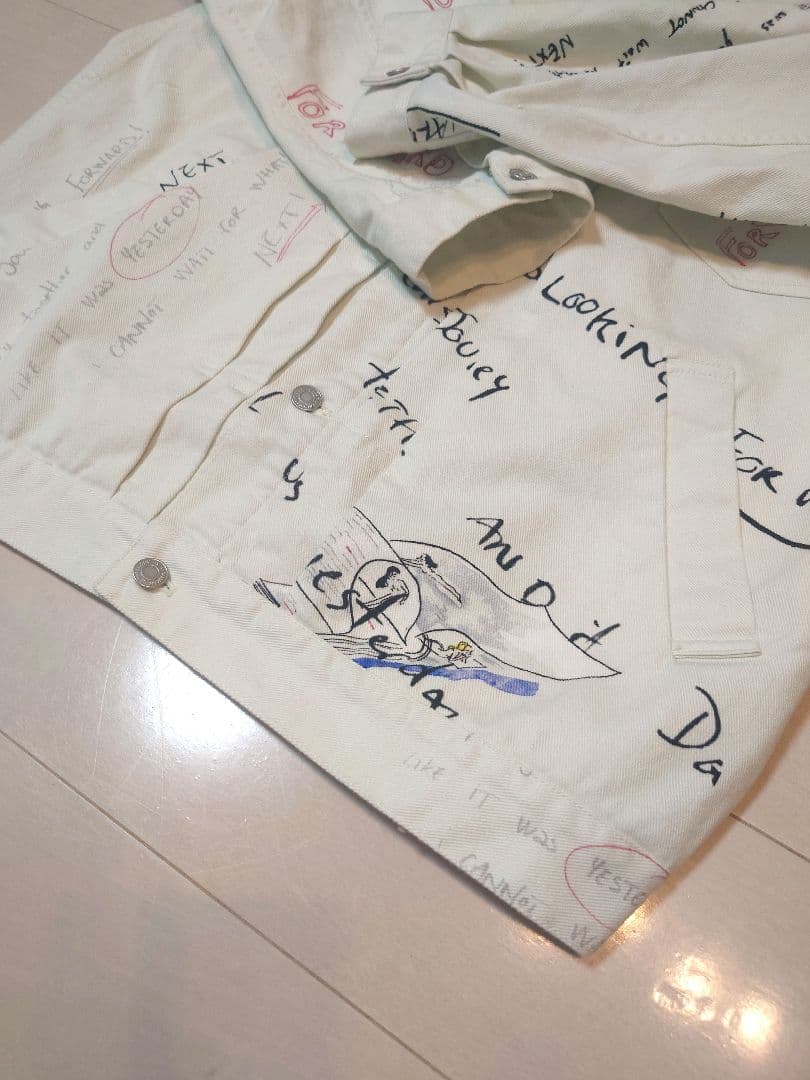 アメリヴィンテージ　ホワイトデニムジャケット