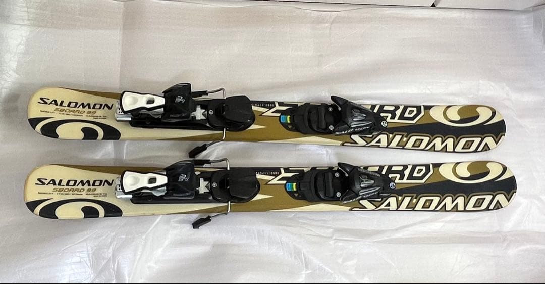 c*2様 SALOMON SBOARD 99 ショートスキー　ビィンディング付き