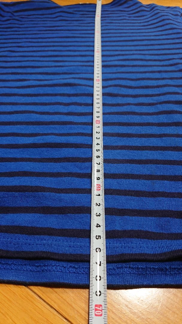 美品 旧ロゴ St James セントジェームス ボーダーカットソー ウエッソン