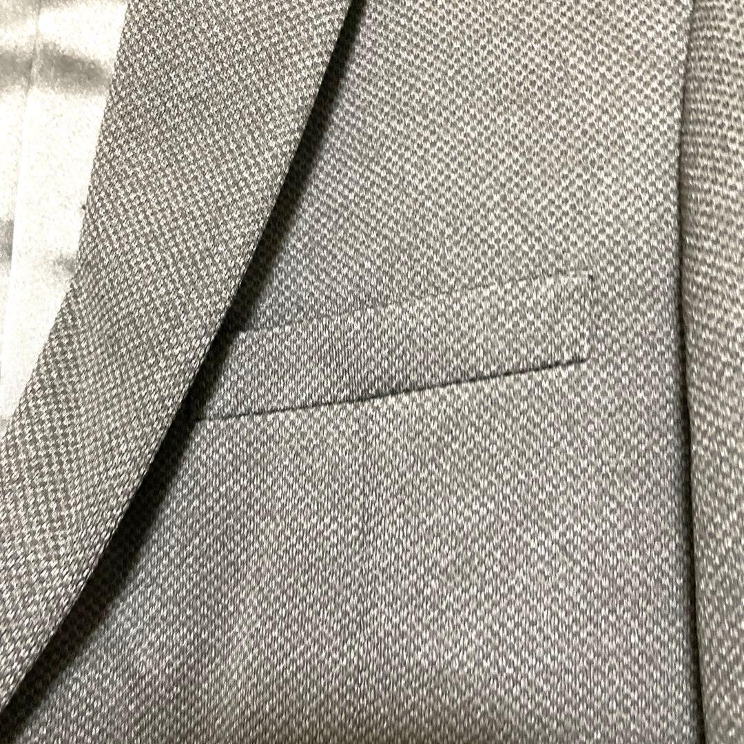 美品‼️TAKAQ スーツ 上下セットアップ AB7 グレー スリムフィット