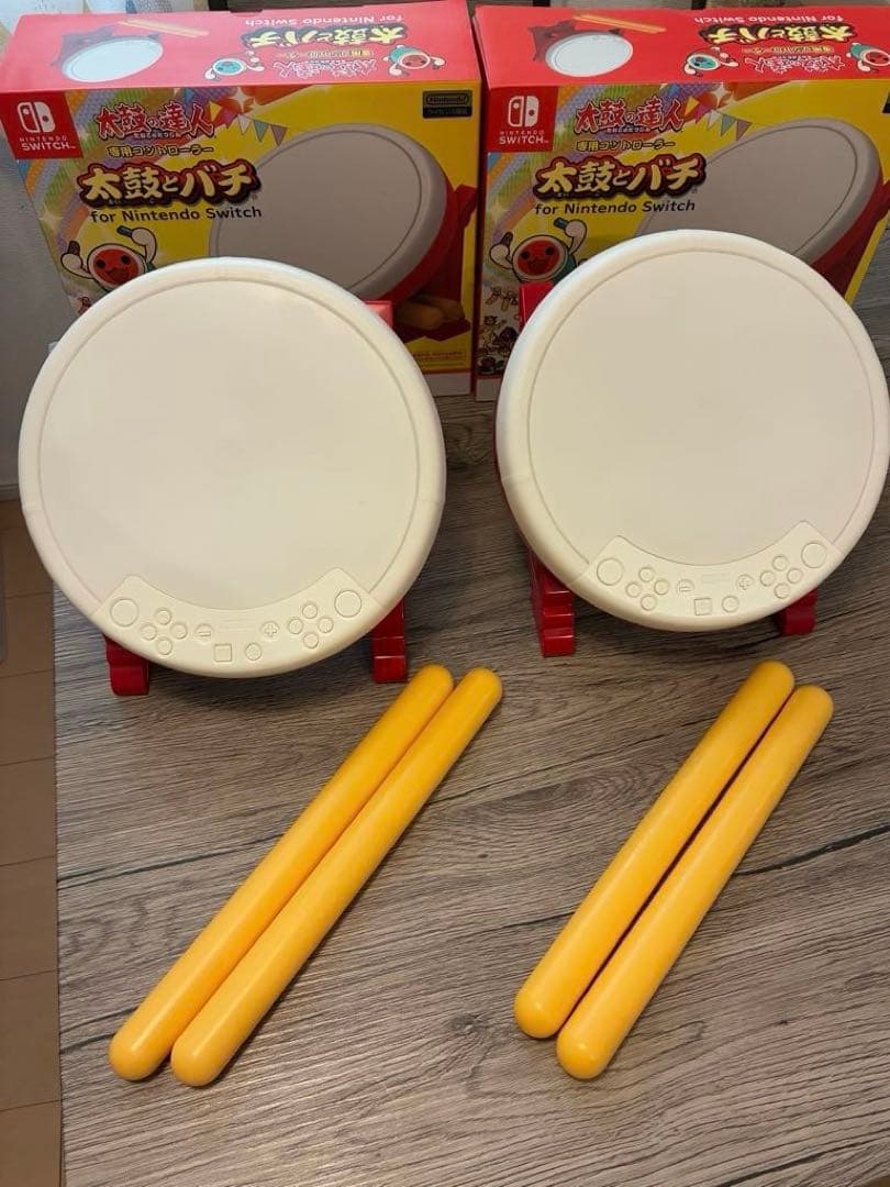 2個セット switch 太鼓とバチ ホリ HOLI ライセンス品 タタコン