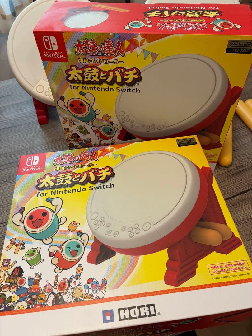 2個セット switch 太鼓とバチ ホリ HOLI ライセンス品 タタコン