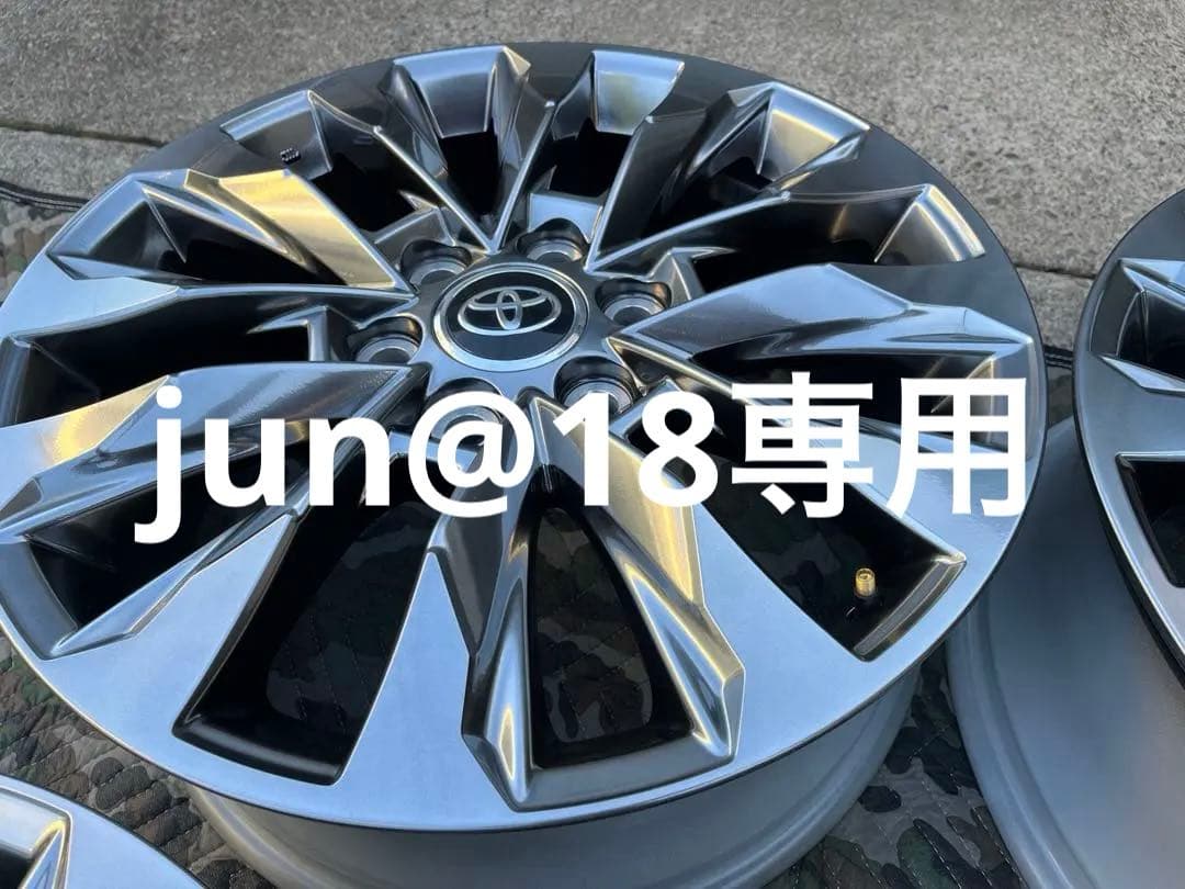 ランクル300 ZX 純正20インチ空気圧センサー付きホイール1本 送料無料2