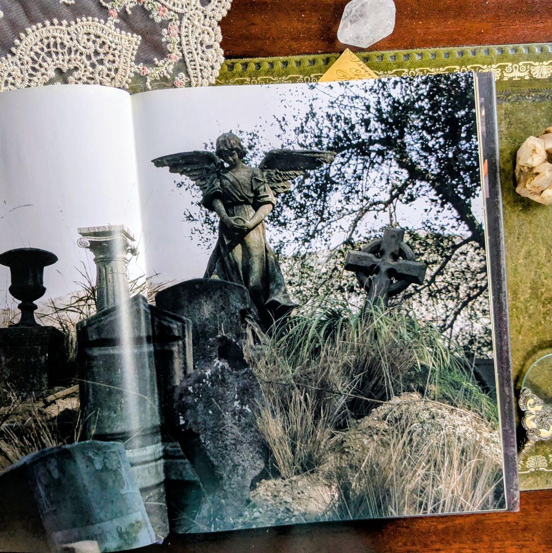 ディズニーファン必見！まるでホーンテッドマンションの扉を開けたような♪　古書洋書