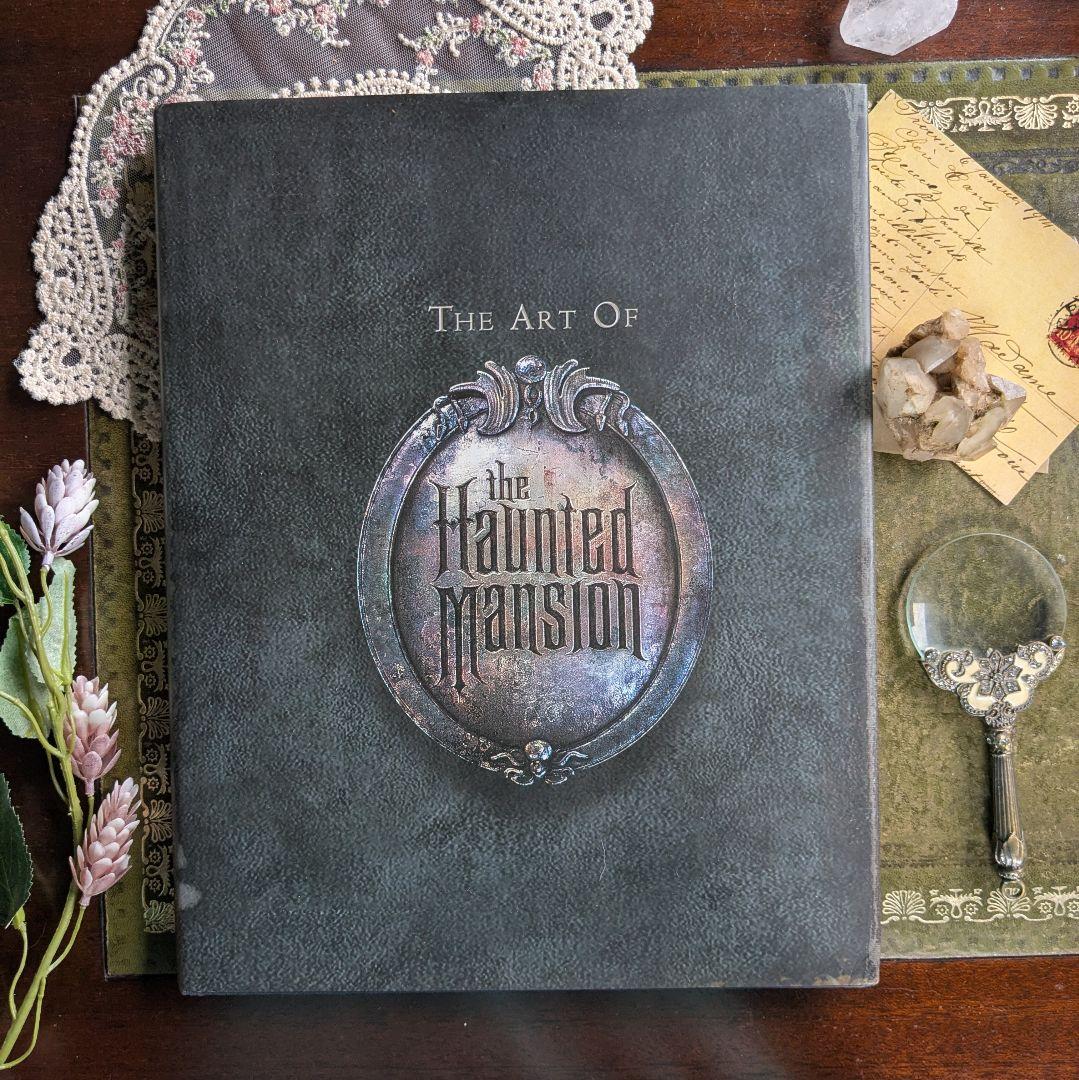 ディズニーファン必見！まるでホーンテッドマンションの扉を開けたような♪　古書洋書