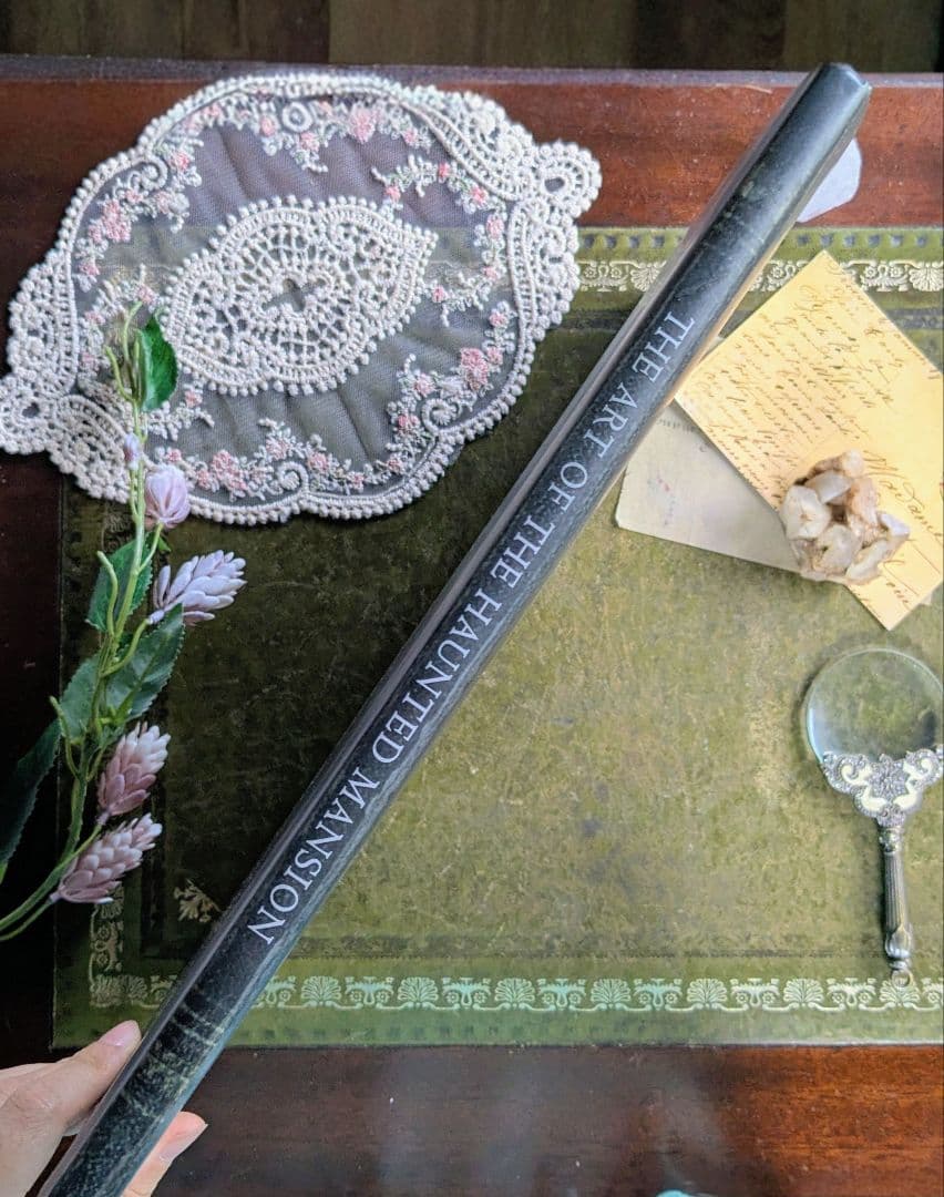 ディズニーファン必見！まるでホーンテッドマンションの扉を開けたような♪　古書洋書