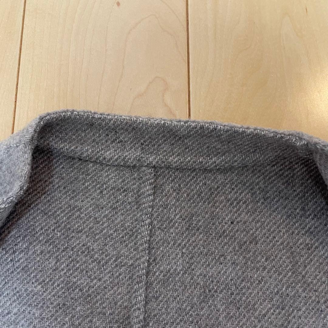 ノーカラーコート　羽織り　小さいサイズ 5号