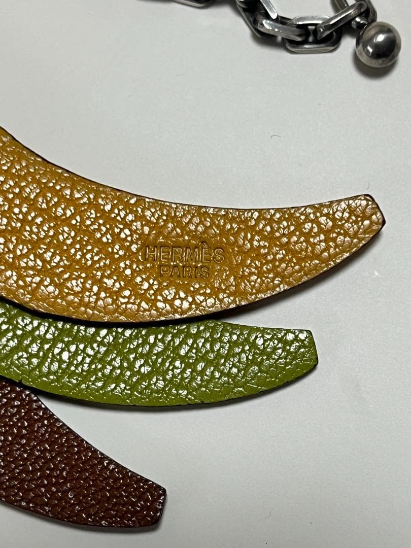 エルメス HERMES バックチャーム キーホルダー バナナ