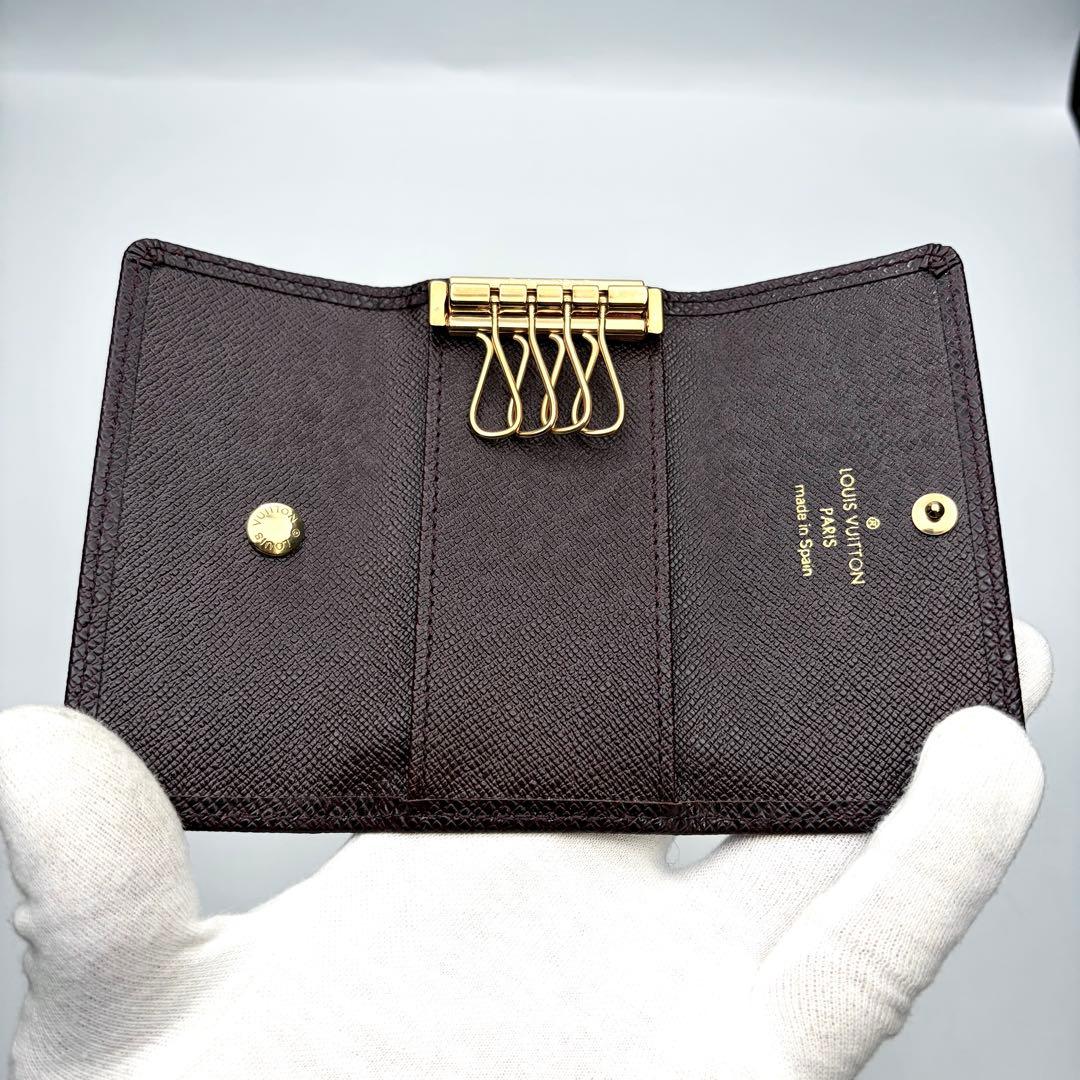 今だけ✨ ルイヴィトン ミュルティクレ4 タイガ アカジュー 正規品保証Z448