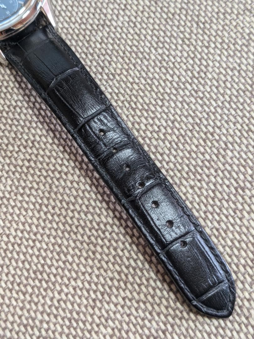 シチズン エコドライブ 腕時計 BV1120-15L ネイビー カーフバンド