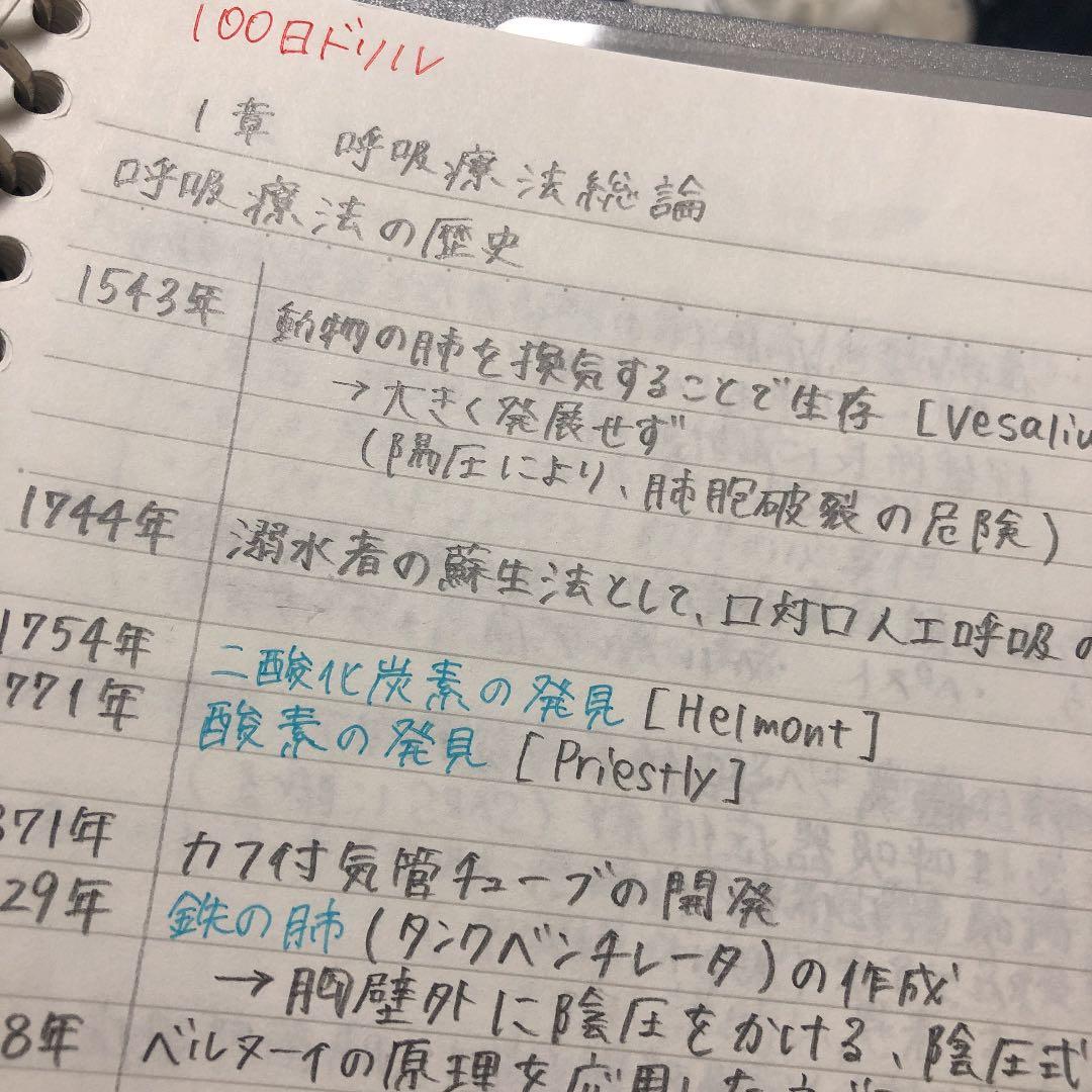 呼吸療法認定士　まとめノート