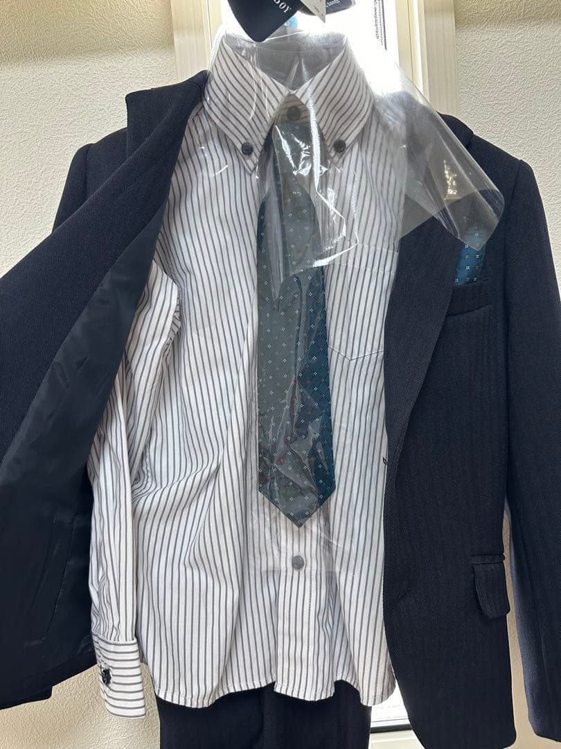 EAST BOYキッズスーツ(長ズボン)120サイズ 5点セット