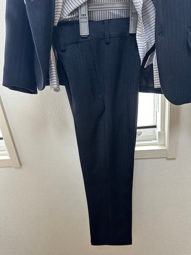 EAST BOYキッズスーツ(長ズボン)120サイズ 5点セット