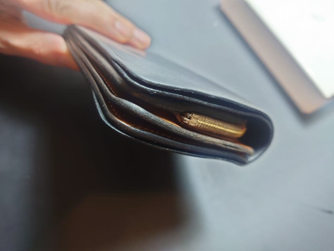 フォルメ　forme ショートウォレット　ベビーカーフ　廃盤　財布