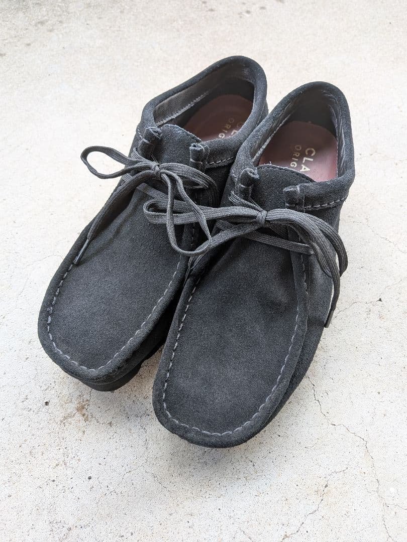 クラークス　ワラビー ゴアテックス　gore-tex　UK6.5