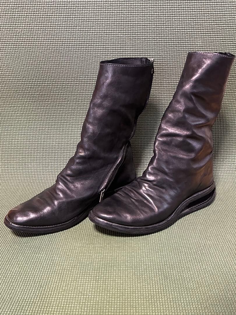 キャロル・クリスチャン・ポエル Uソール スパイラルジップブーツ