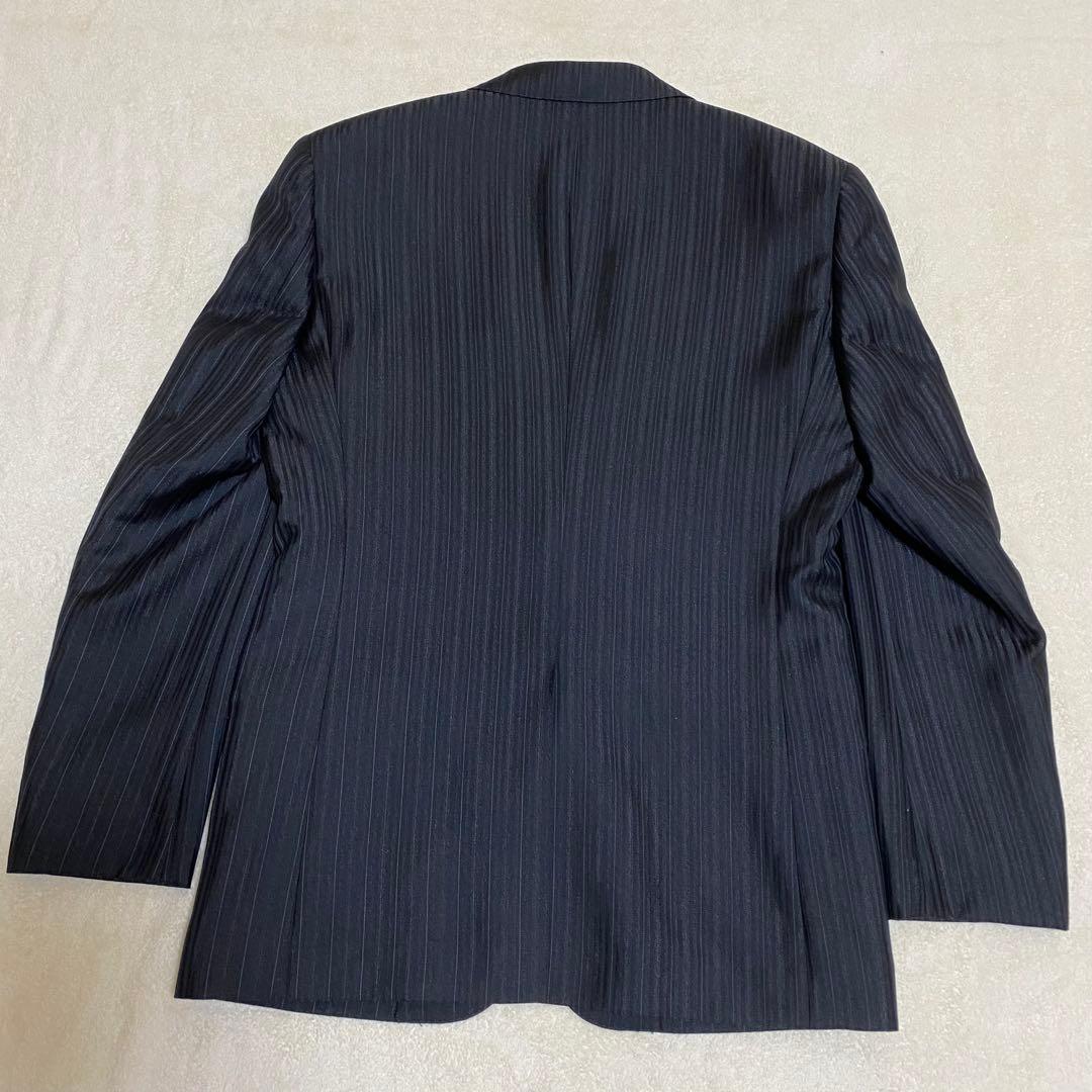 【美品✨】MEN’S TENORAS セットアップ スーツ 3ピース 黒 LL