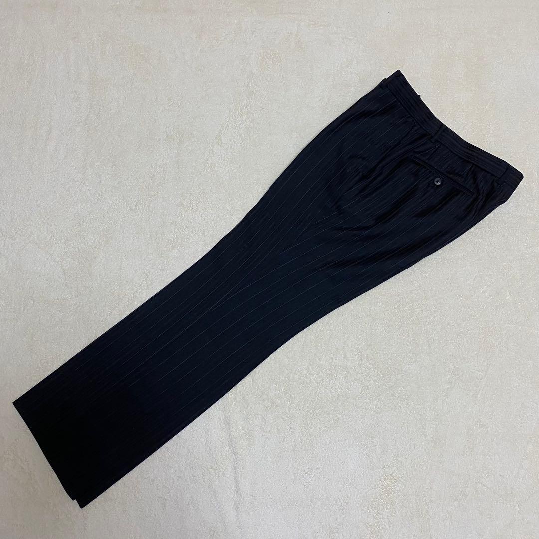 【美品✨】MEN’S TENORAS セットアップ スーツ 3ピース 黒 LL