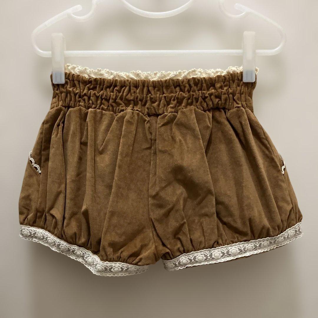 リズリサ　かぼちゃパンツ　ショートパンツ