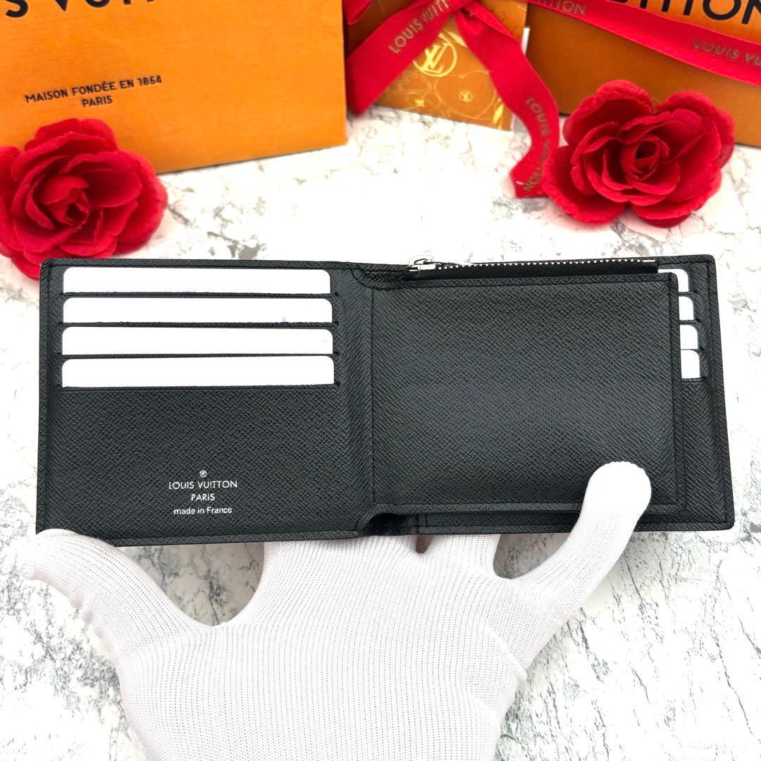 【新品仕様】 ルイヴィトン タイガ アメリゴNM 折り財布