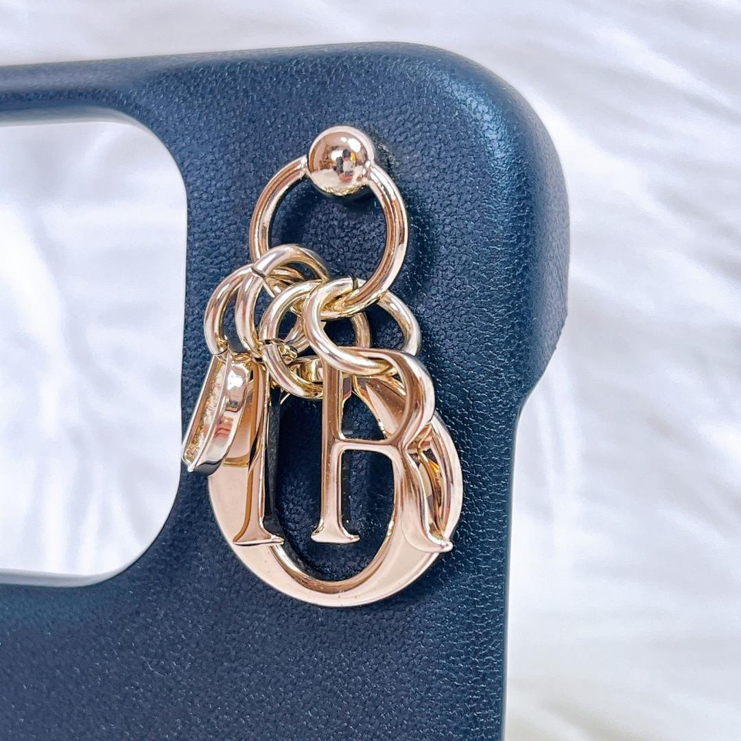 ✨未使用級✨Dior　LADY DIOR　iPhone15proケース　羊革