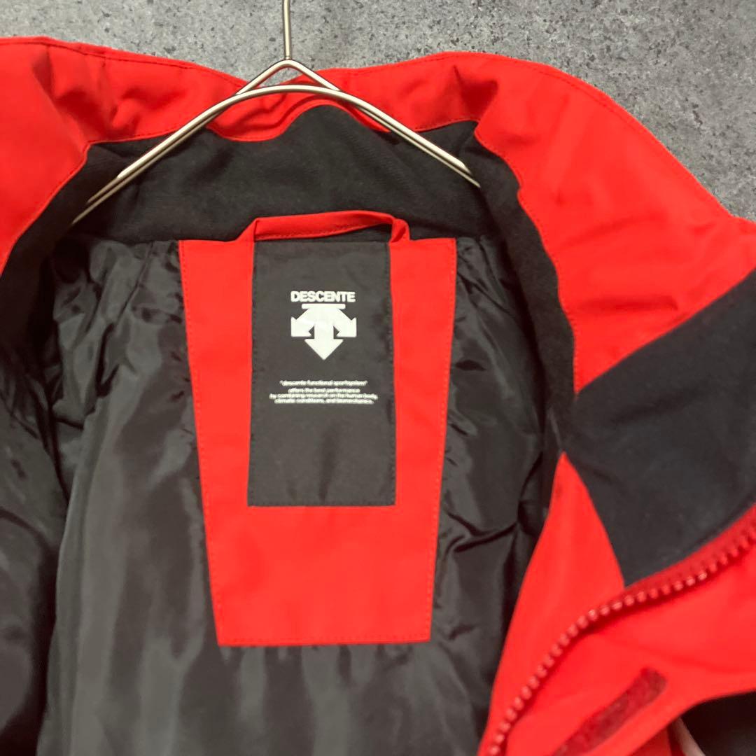 DESCENTE スキー　ウェア　セットアップ　メンズL 赤