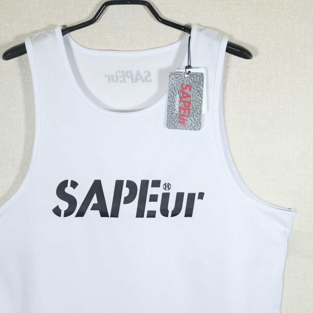 SAPEur サプール DRY BASIC TANK TOP WHITE L