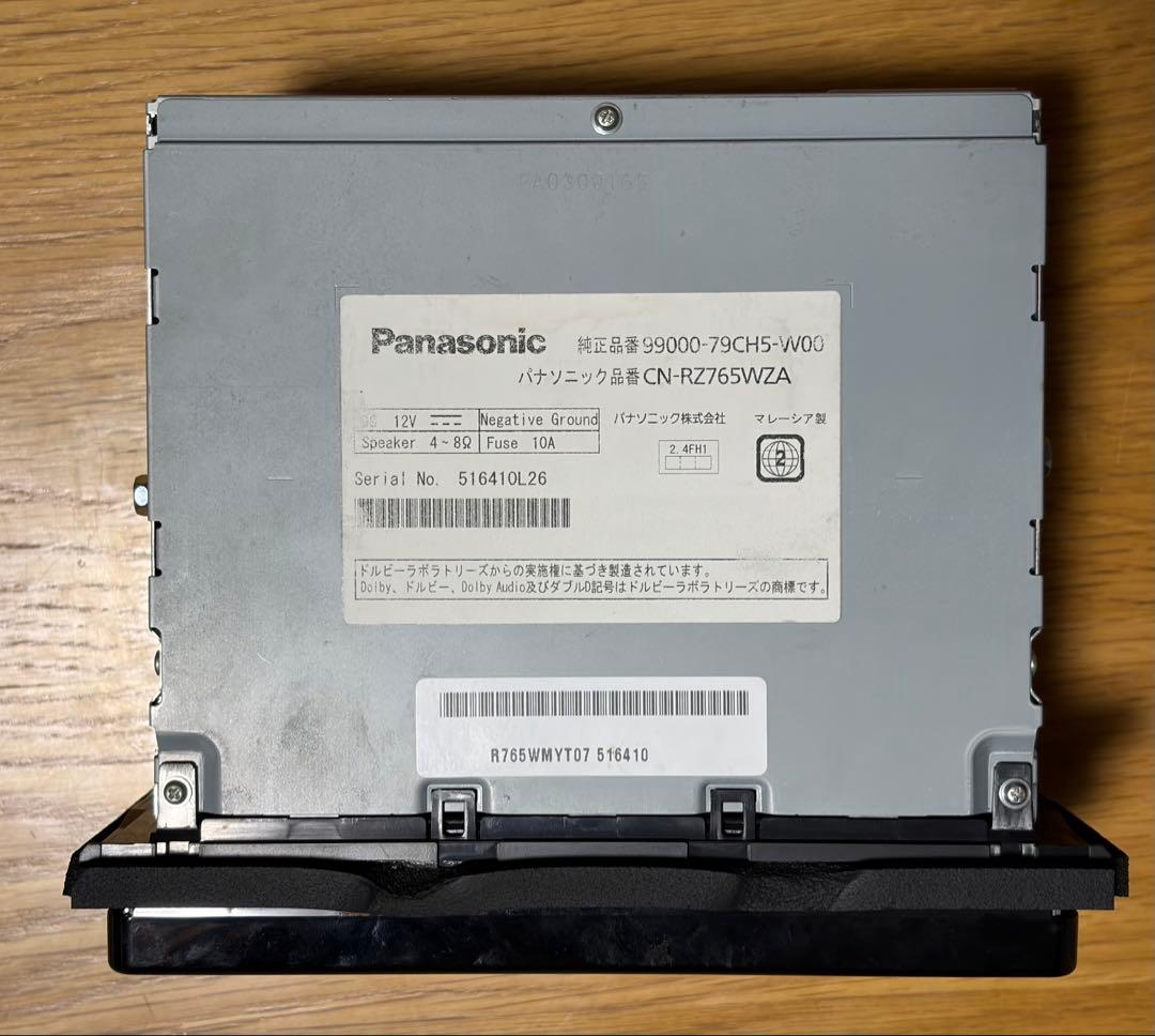 Panasonic カーナビ CN-RZ765WZA スズキ車　アルトワークス