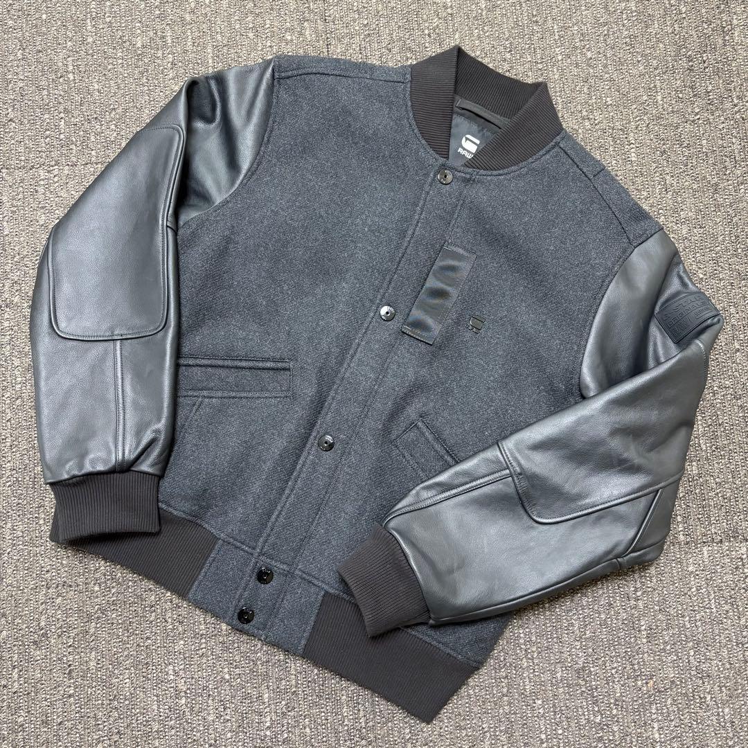 G-STAR RAW ジースター ウール レザー スタジャン Lサイズ