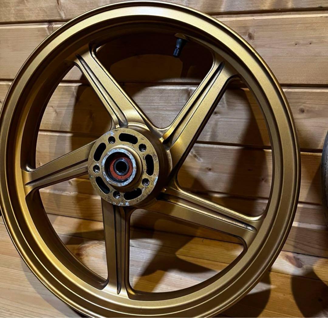 ゼファー　純正ホイール　前後セット