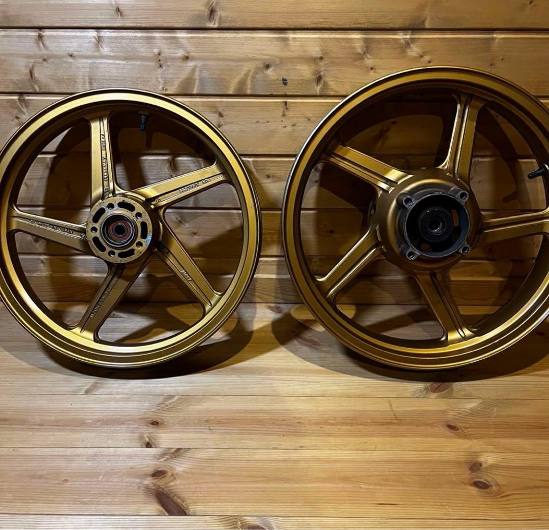 ゼファー　純正ホイール　前後セット