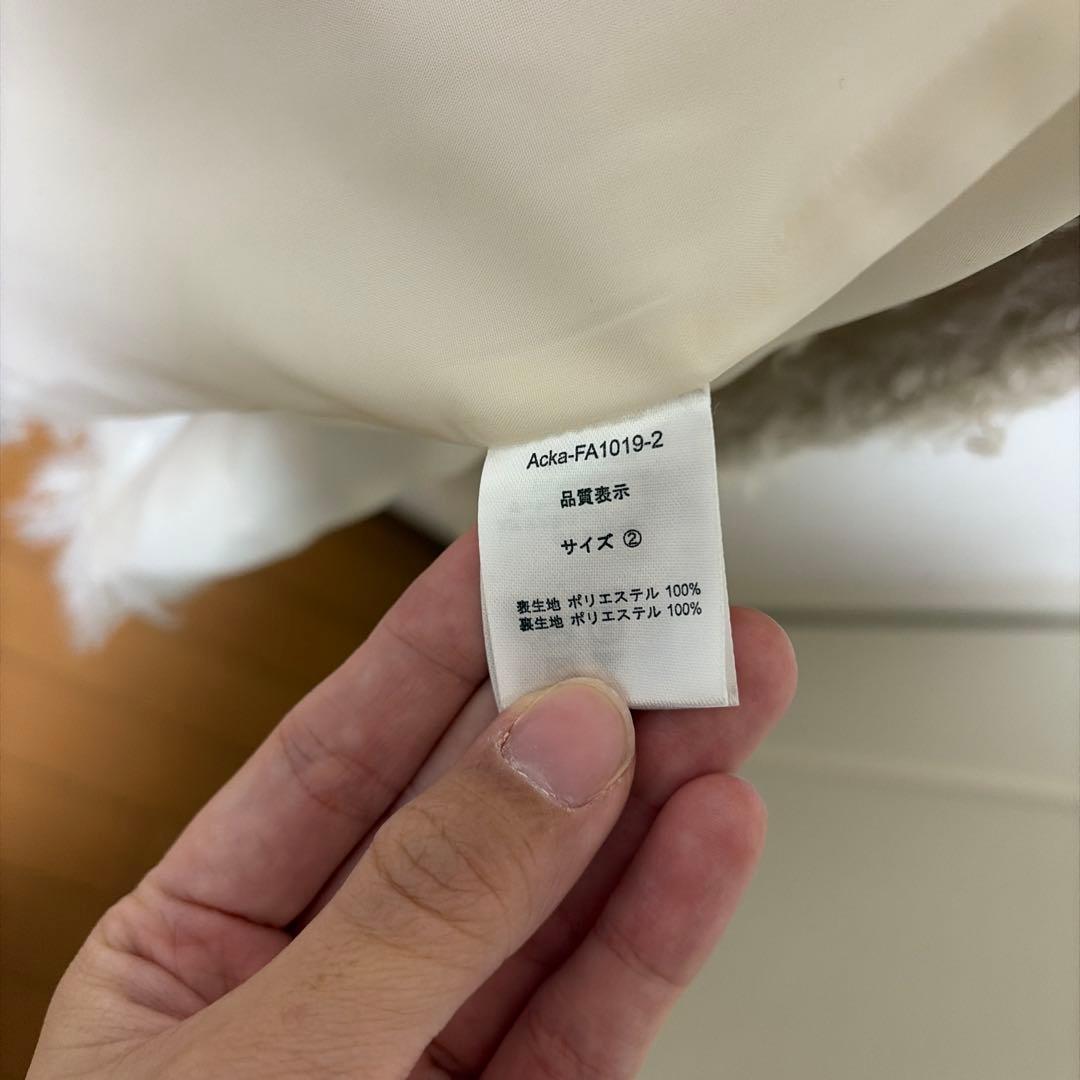 ジャケット・アウター acka poodle boa long coat