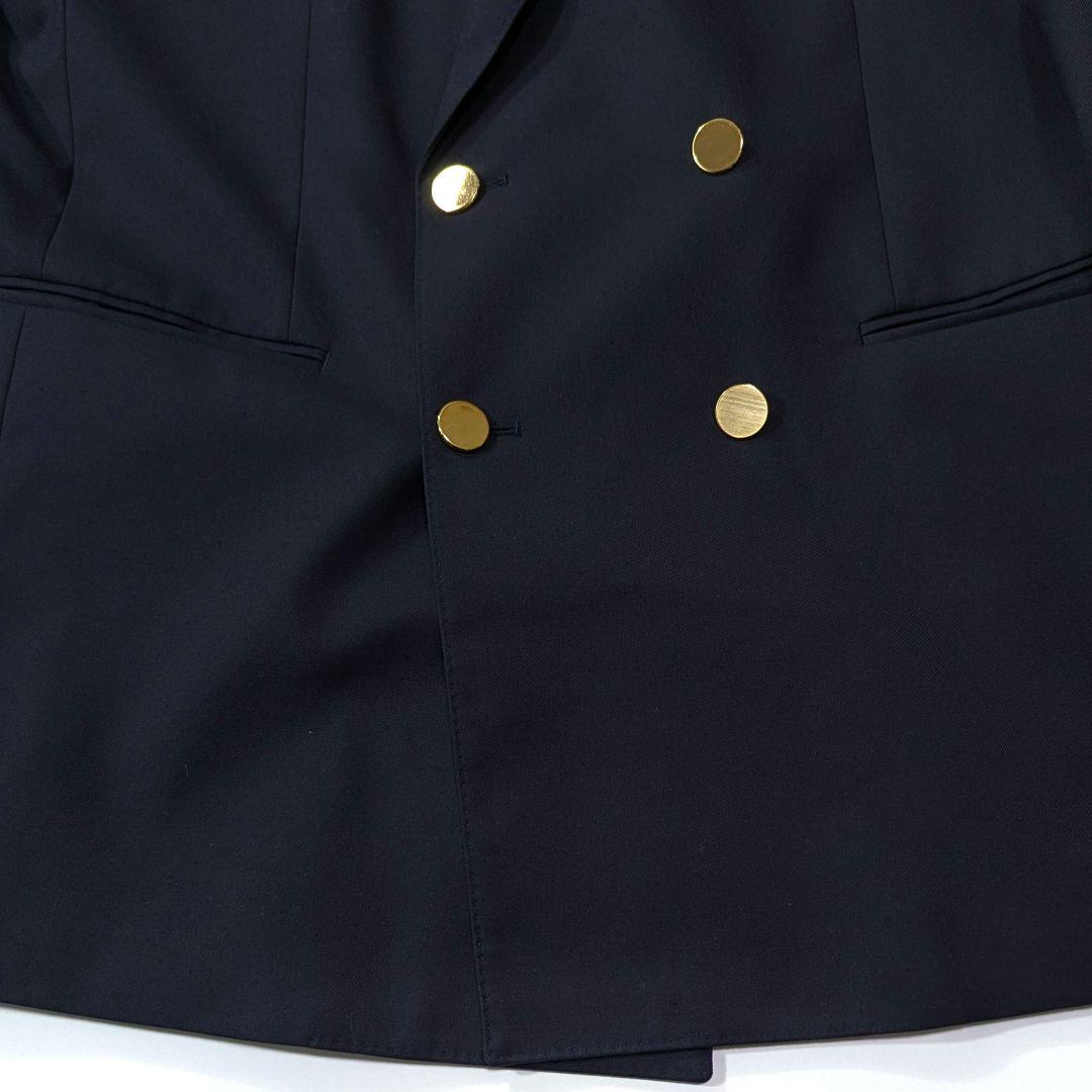 超高級★美品モンキータイム　紺ブレザー　金ボタン　ダブル　テーラードジャケット