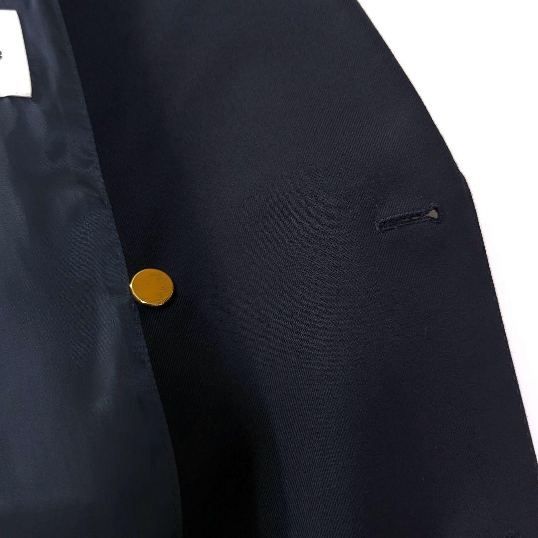 超高級★美品モンキータイム　紺ブレザー　金ボタン　ダブル　テーラードジャケット