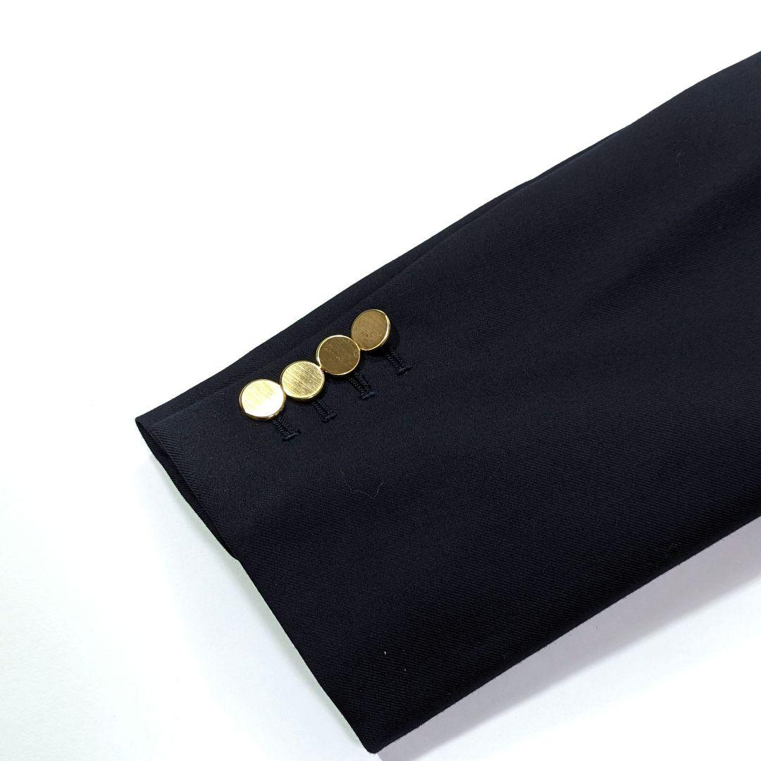 超高級★美品モンキータイム　紺ブレザー　金ボタン　ダブル　テーラードジャケット