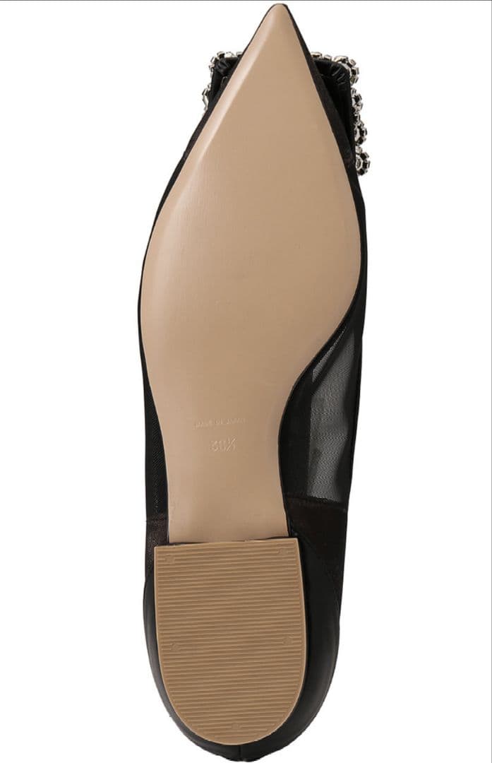 【新品 未使用】ピッピシック　ブラック　ビジュー23.5cm