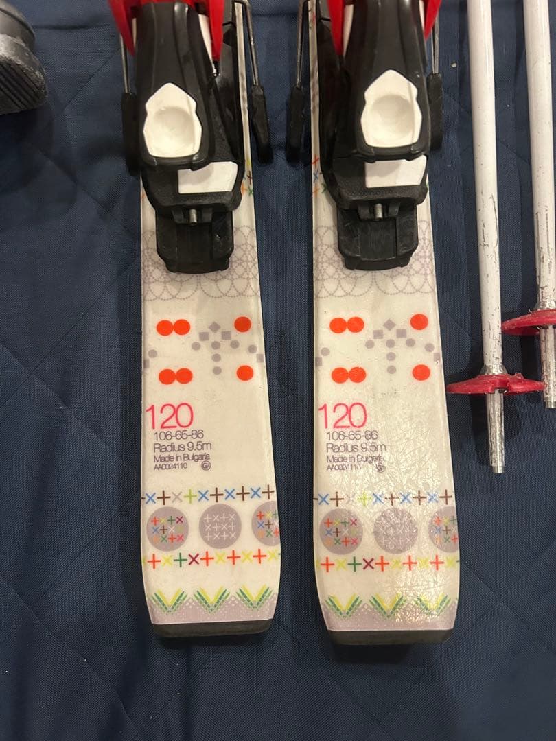 120 130 子供 スキーセット Dynamic ジュニアスキー